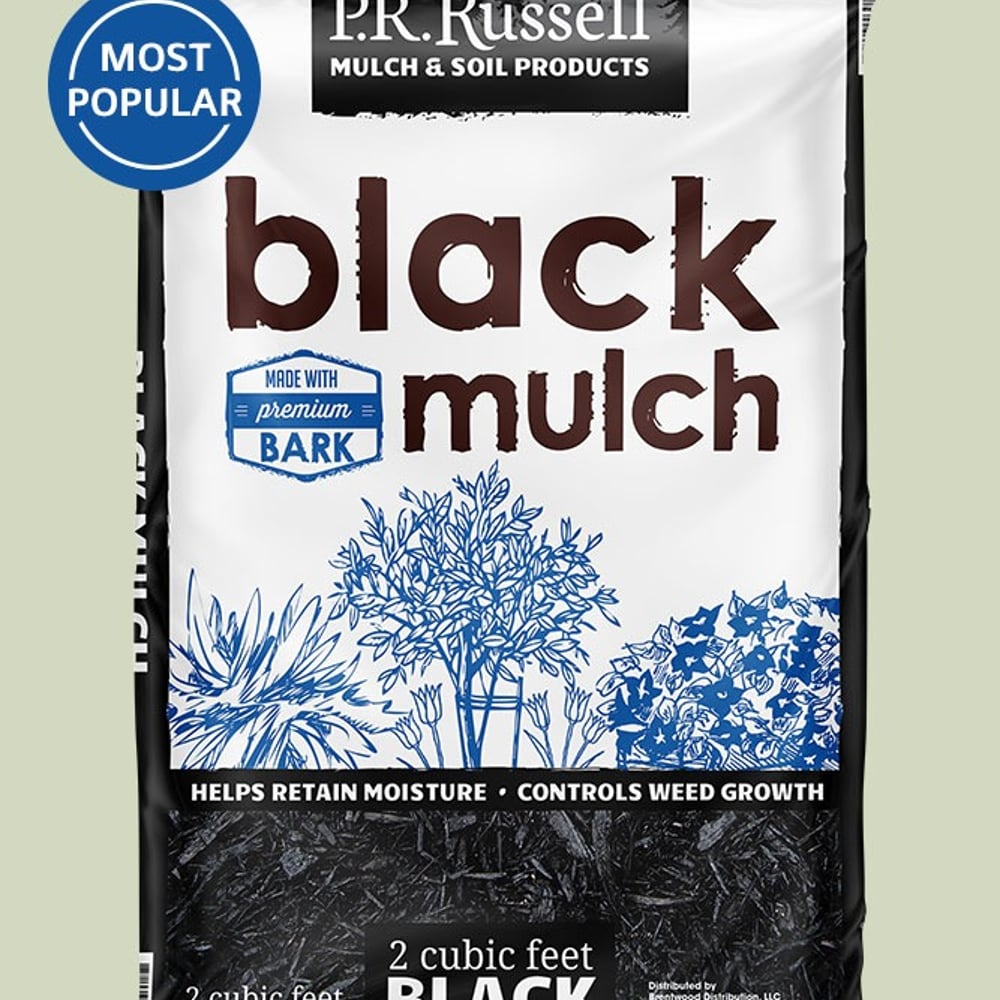 Bagged Black Mulch