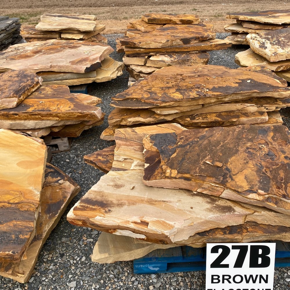 Flagstone - Brown Large Pieces (#27B)