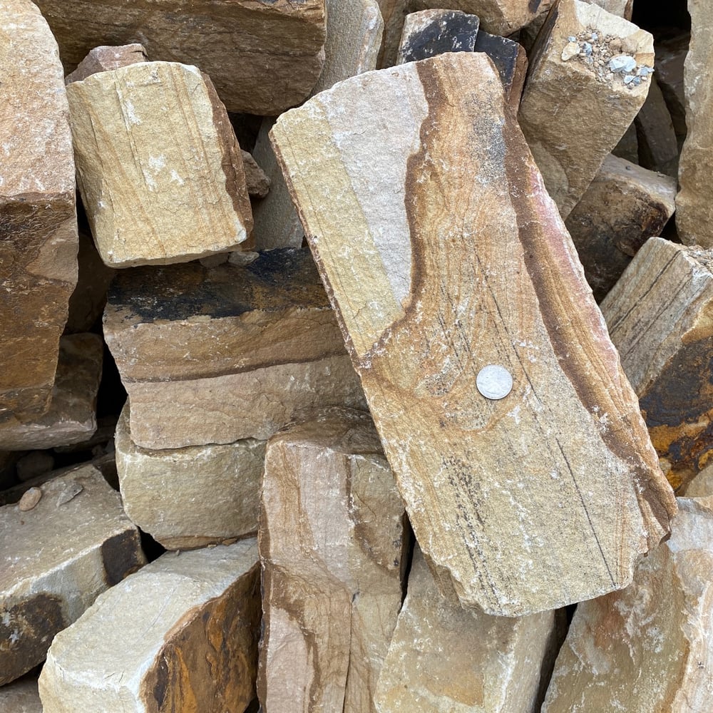 Landscape Brown Strip Rubble 5"- 8"