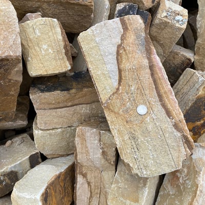 Landscape Brown Strip Rubble 5"- 8"