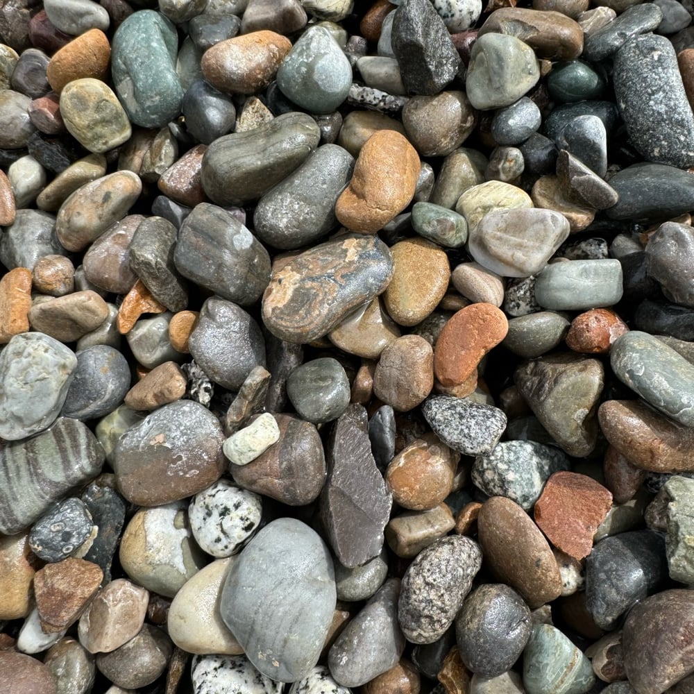 3/4 Round River Rock