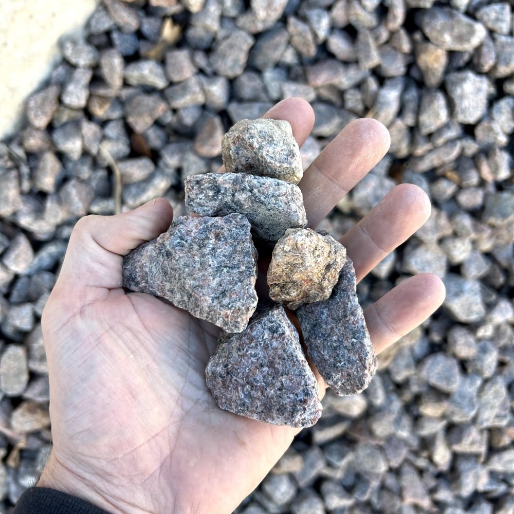 Red Granite 1 & 1/2"