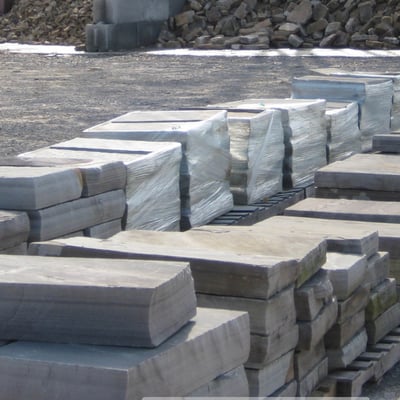 Stone Step Treads - Blue 18" x 48"  (#60A-1848)