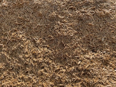 Overhead view of Pine Wood Mulch (Natural)