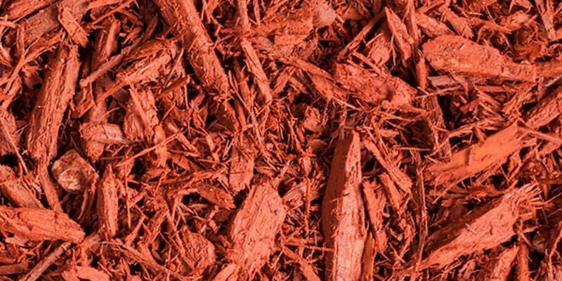 Premium Red Dyed Mulch