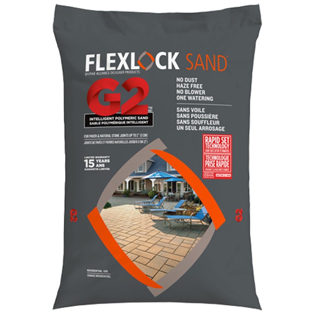Flexlock Sand G2-RAPID Set 50 Lb - GREY