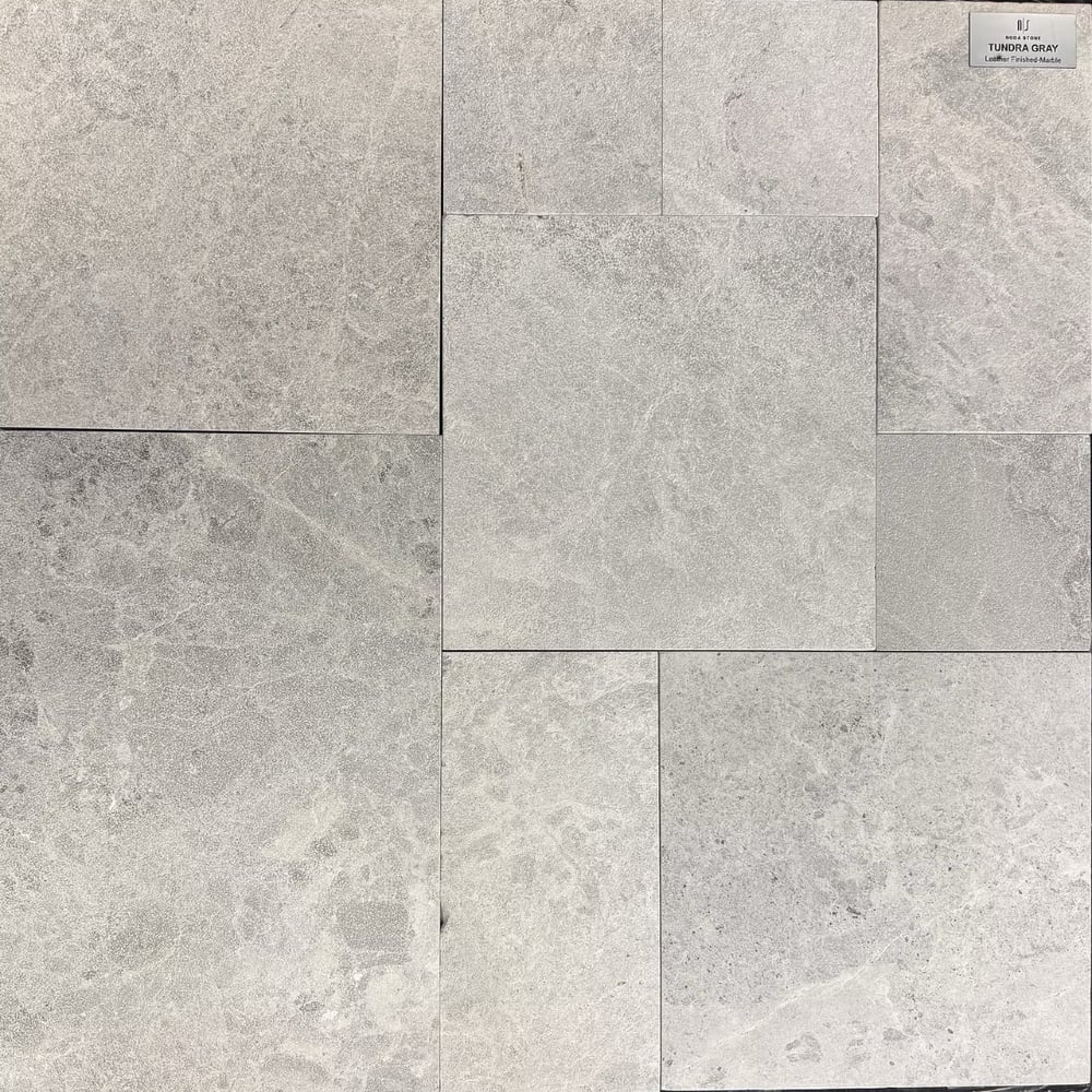 Tundra Gray Premium Leather Finished