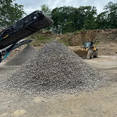 1-1/4" Crushed Stone