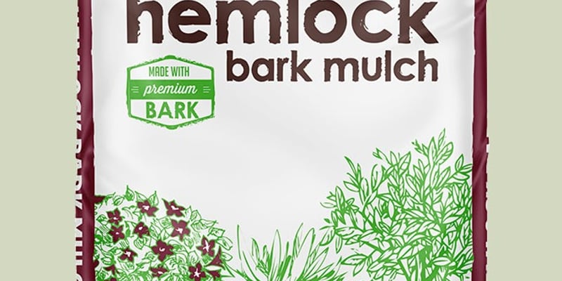 Bagged Hemlock Bark Mulch