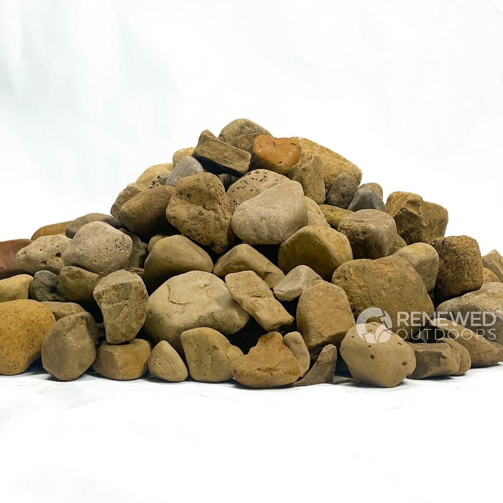 #6 Brown Small River Rock