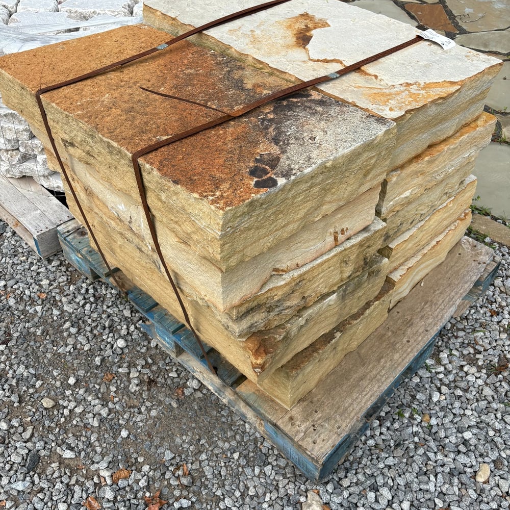 ALPINE SNAPPED HARDSCAPE STONE STEPS 3'x18"