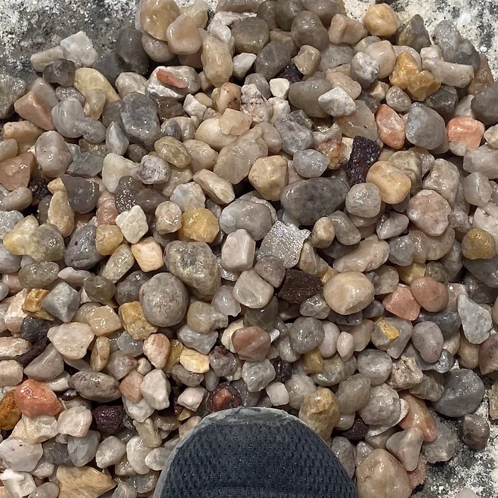 3/8" Coral Beach Pebble