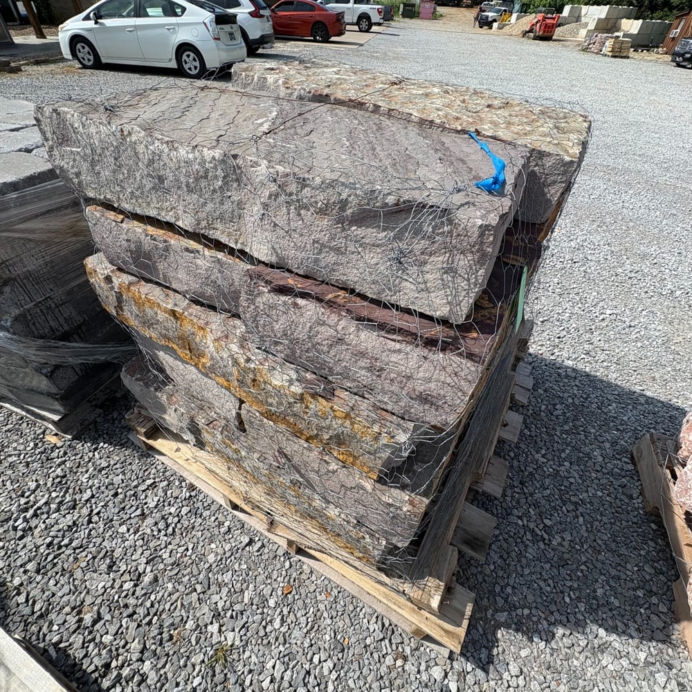 BLUE SANDSTONE SNAPPED STEP 3-4 FT