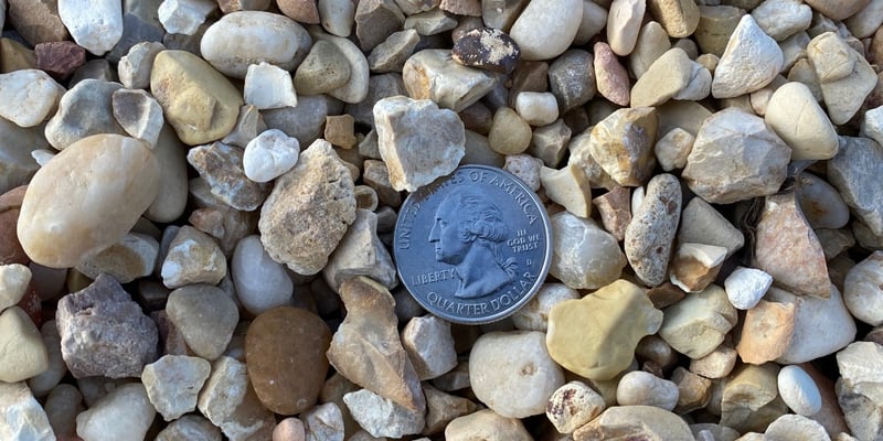 Pea Gravel- Landscaping