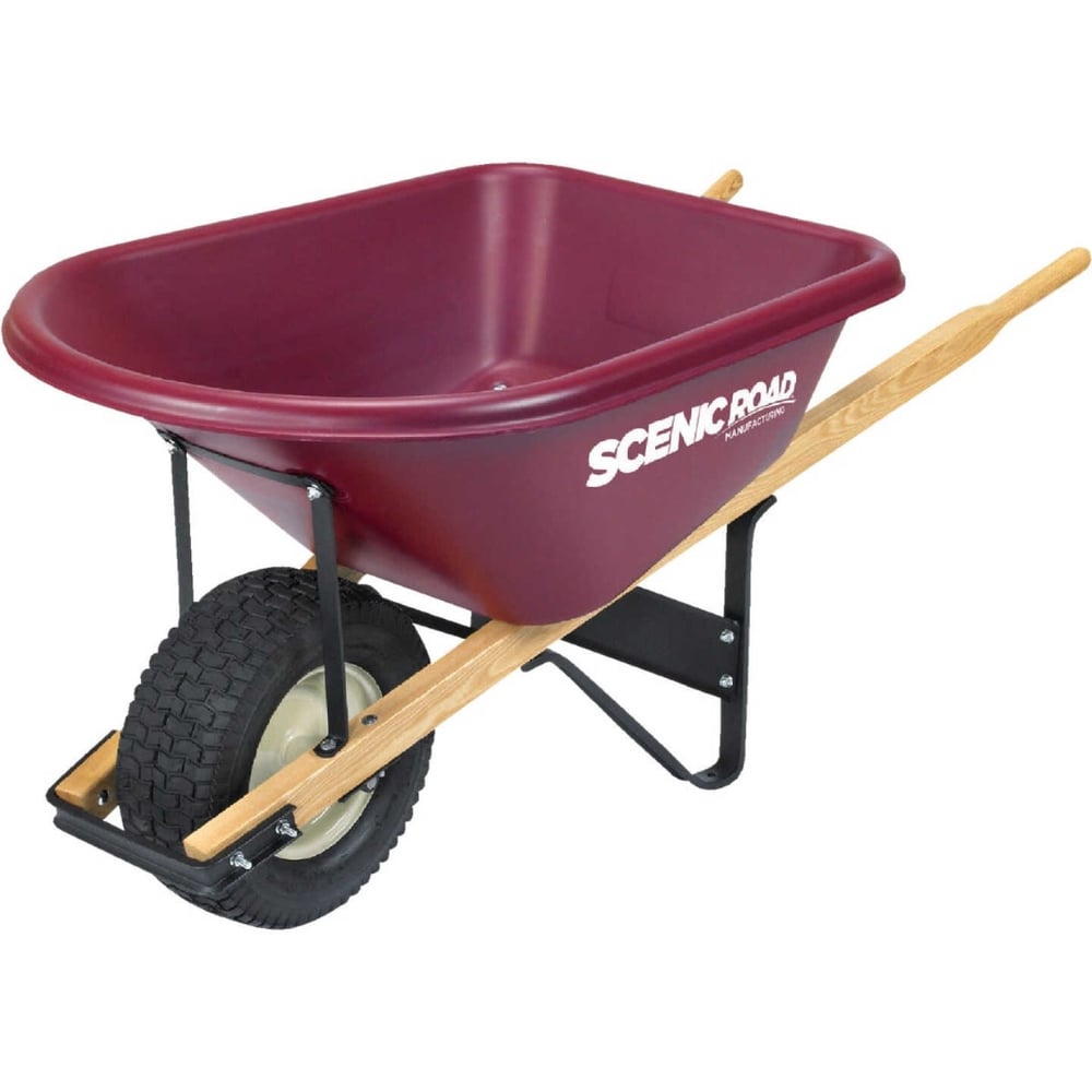 6cu Wheel Barrow - 800lbs Capacity