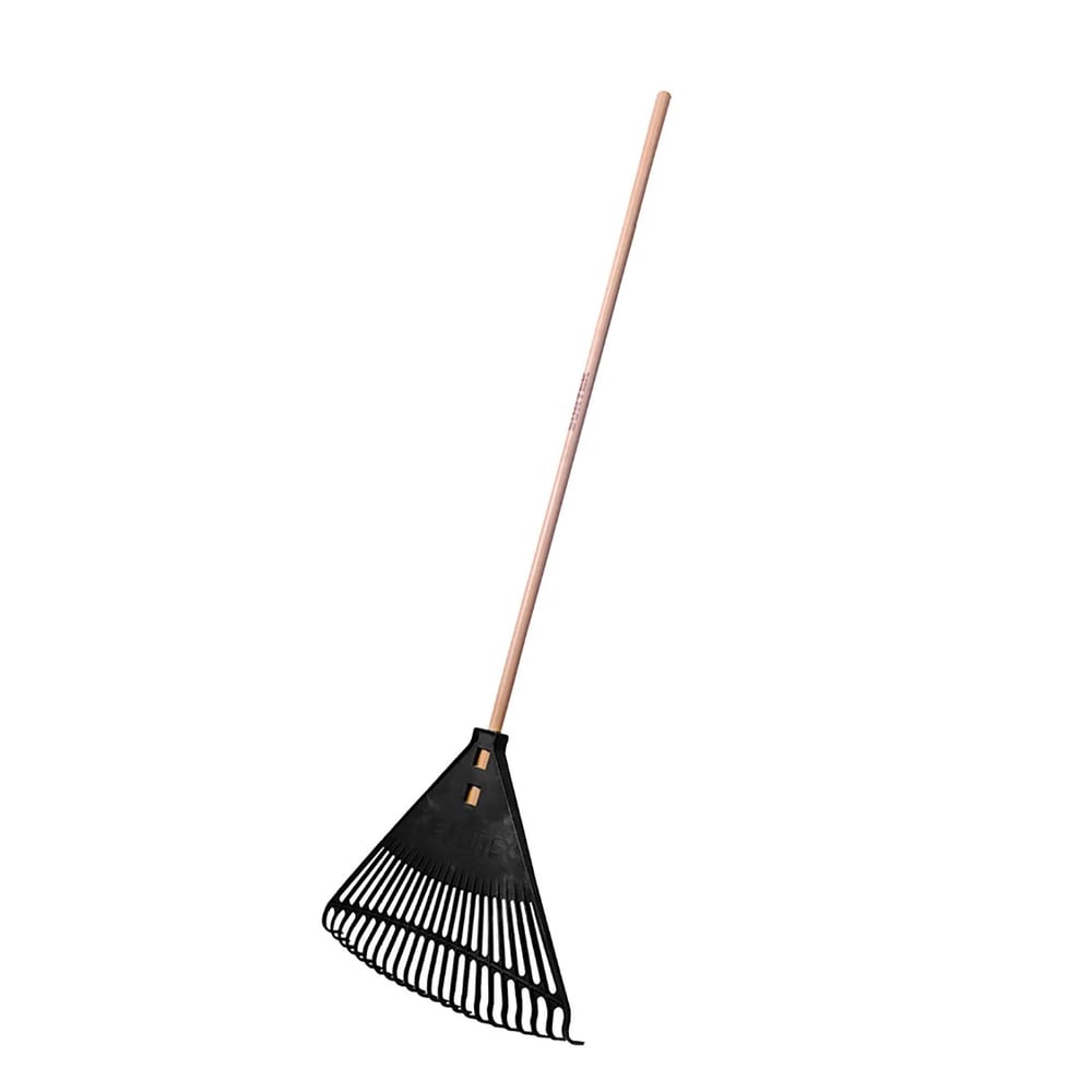 24" Plastic Leaf Rake