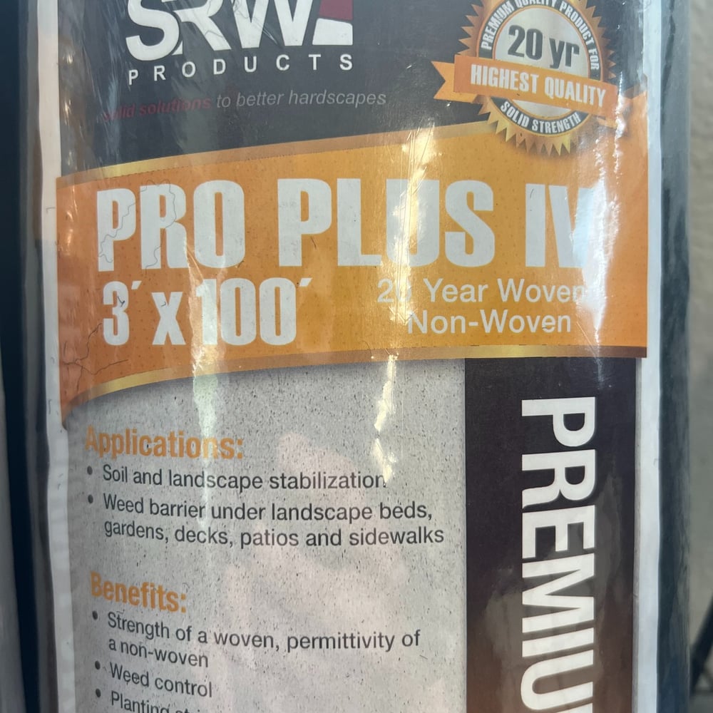 Weed Barrier - 300 Sq Ft