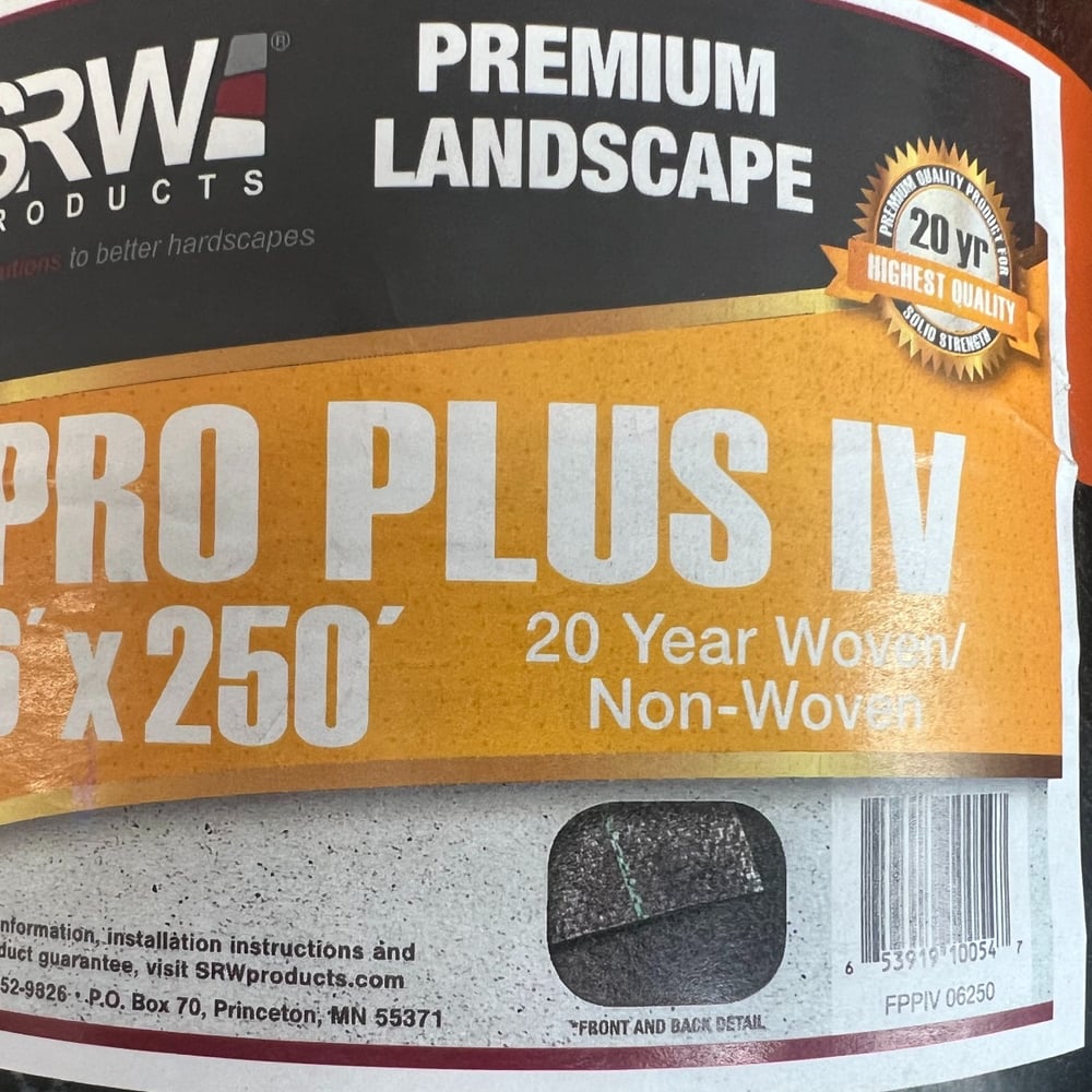 Weed Barrier - 1500 Sq Ft