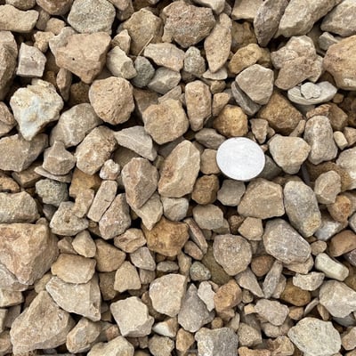 Buff Limestone Bryan Rock (1.75") Image