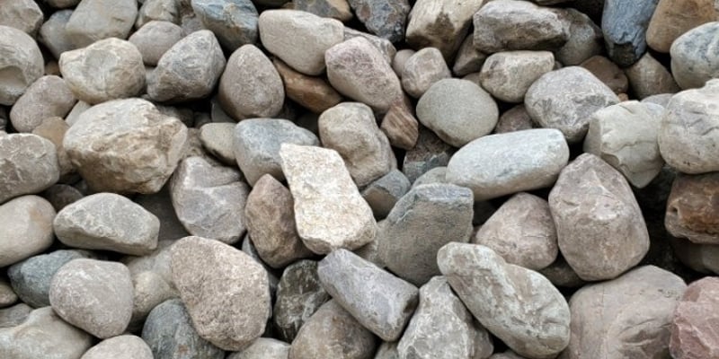Michigan fieldstone boulders 8"-18"