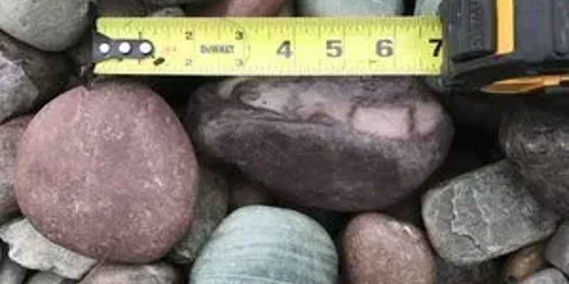 Round River Rock (3" Rainbow)