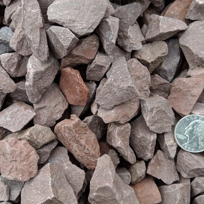 Barn Red Stone Mulch Image