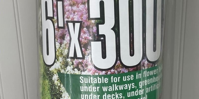 Weed Barrier - 6' x 300'