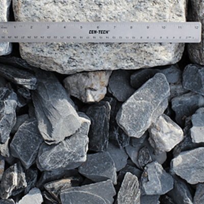 1-1/2" Black Slate