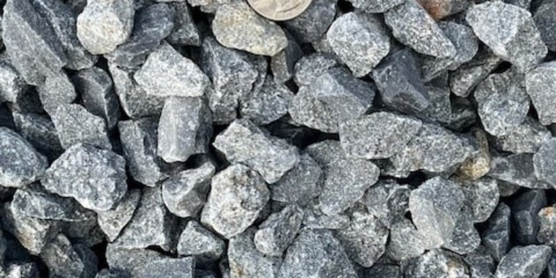 3/4" Blue Crushed Stone