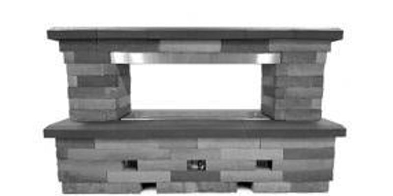 Bordeaux™ Linear Fireplace