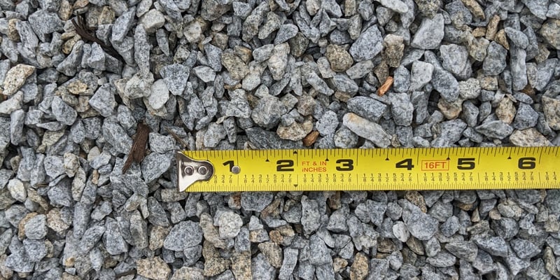 3/8” Crushed Granite