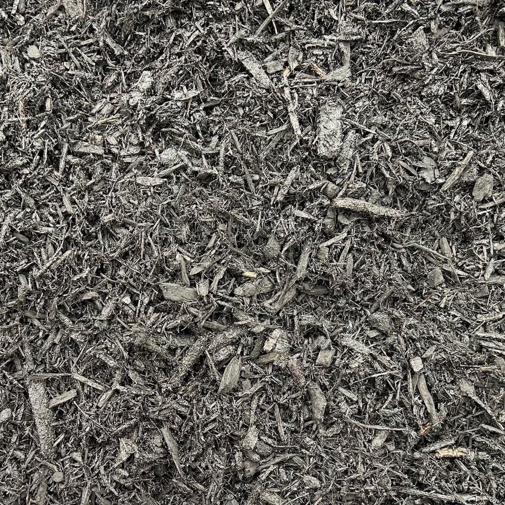 DYED BLACK MULCH