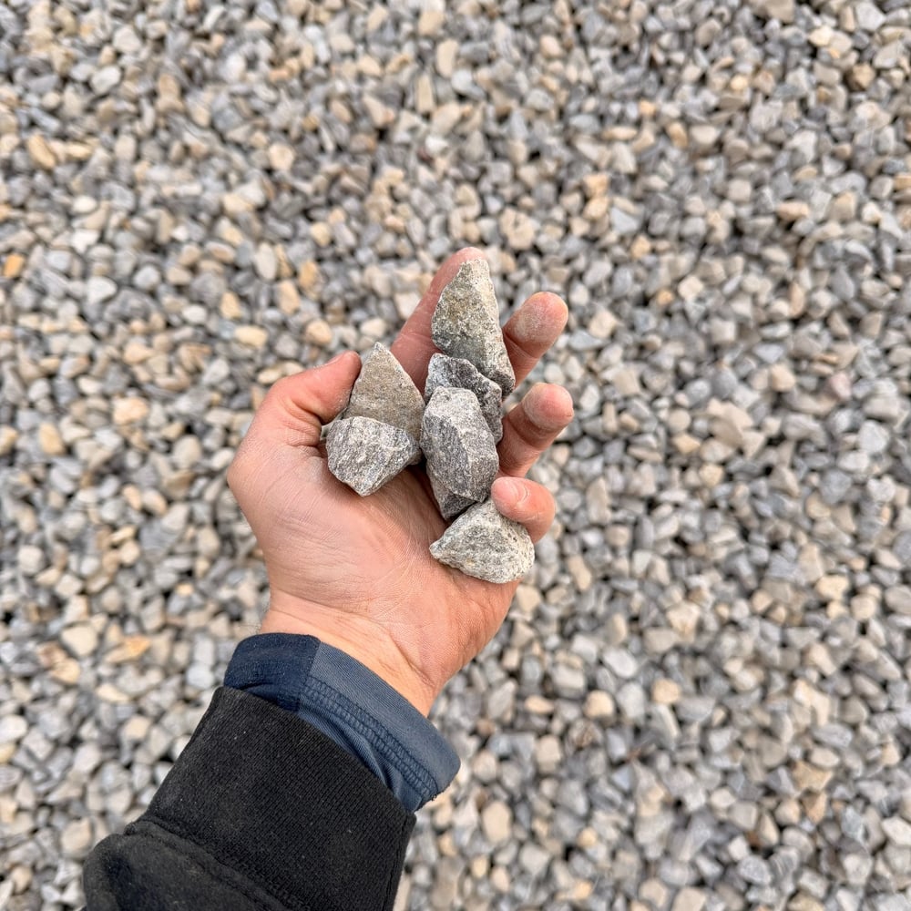 1-1/4" Crushed Stone