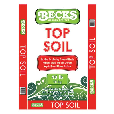 Topsoil Bagged- Beck's Topsoil 40lb