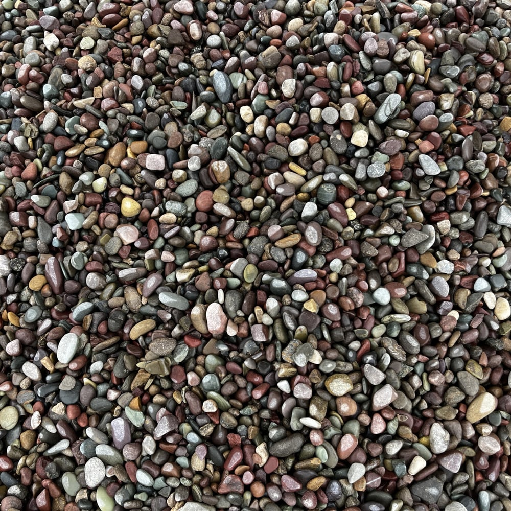 Round River Rock (3/4″ Rainbow)