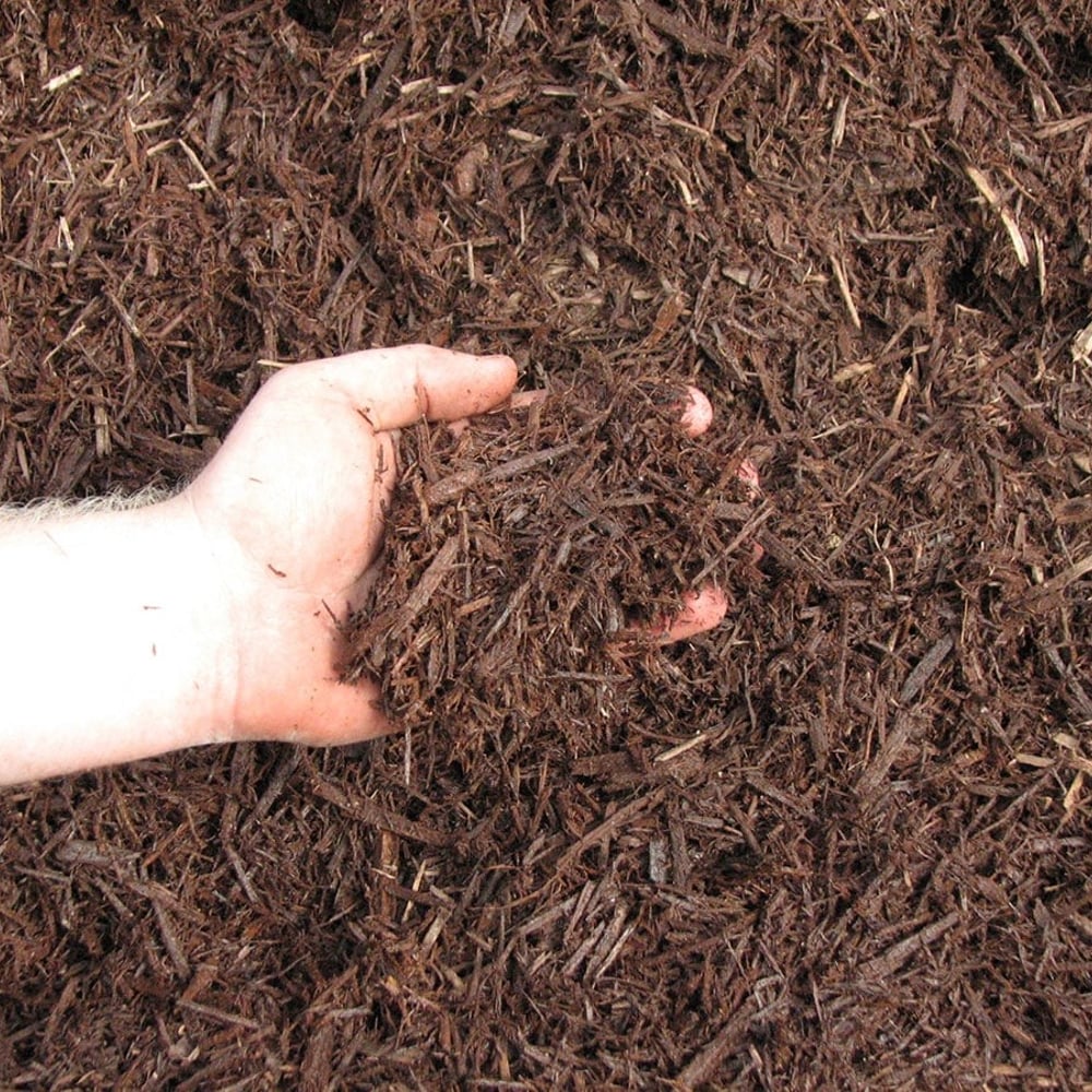 Brown Dyed Mulch