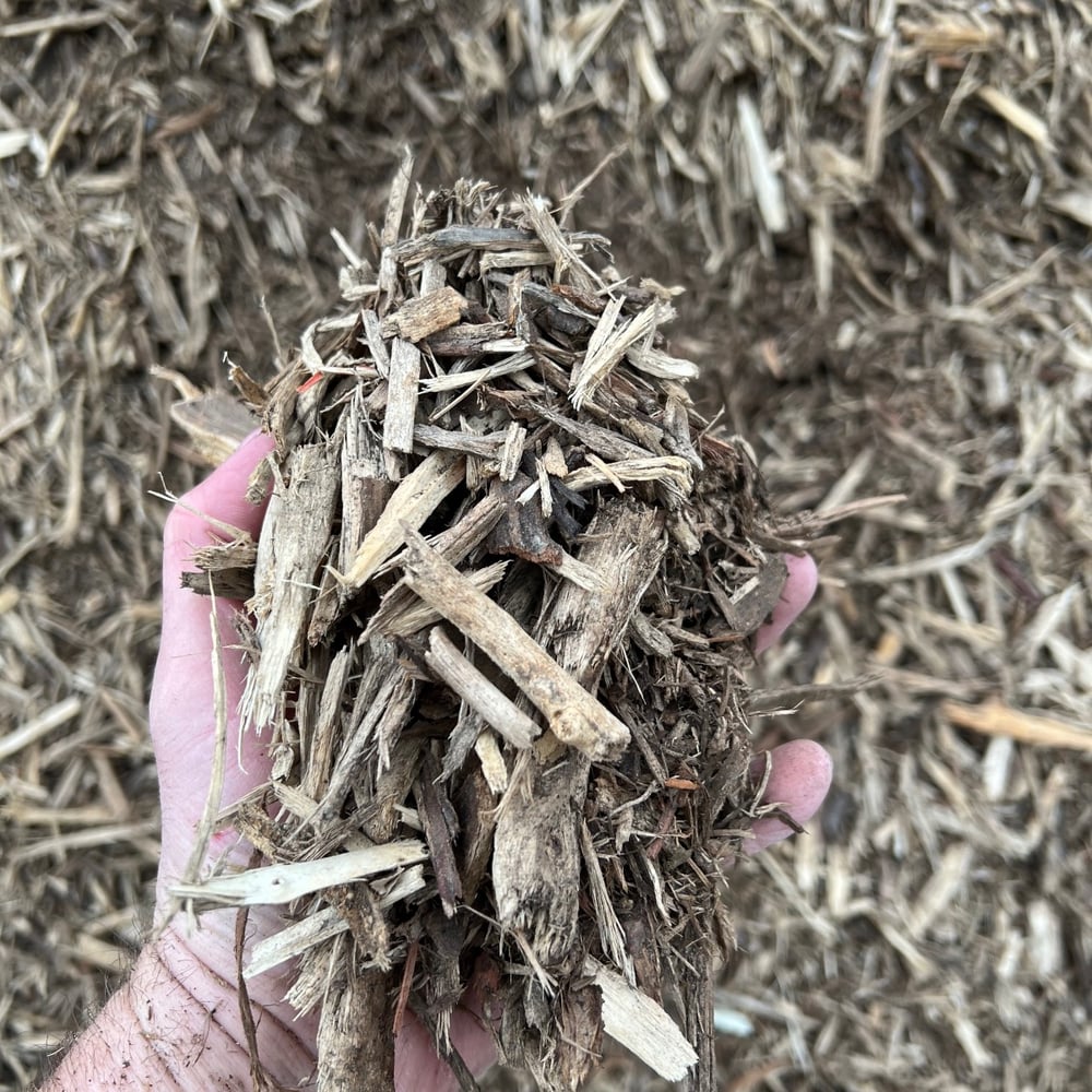 Mulch- Double Ground- economy mulch