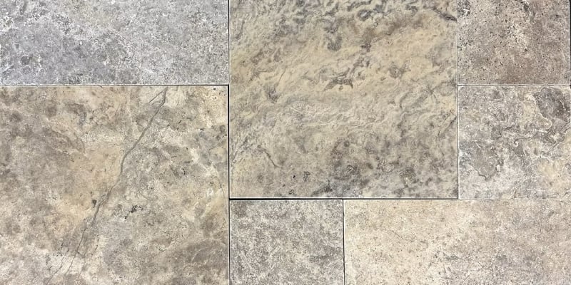 Silver Premium Tumbled Pallet