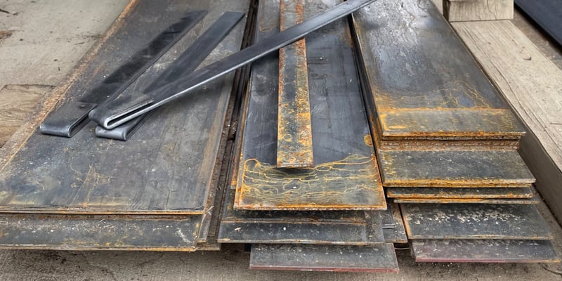 Stake Material for steel edging