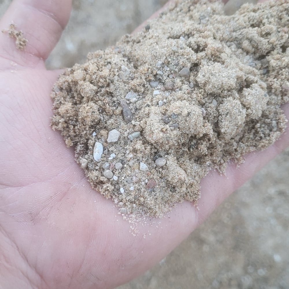 Coarse washed sand