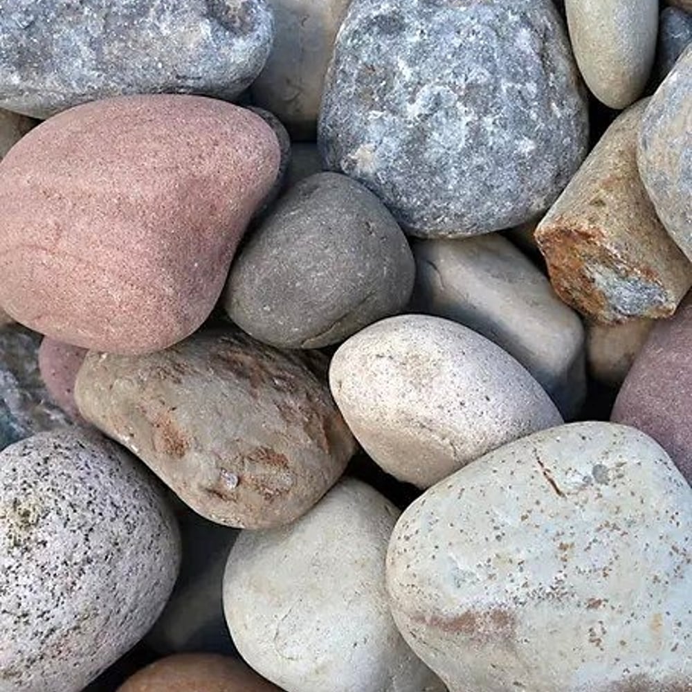 1-2" New England River Rock