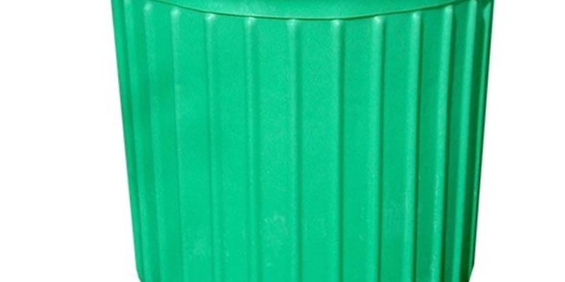 Chem-Tainer 60 Gallon Green Landscape Barrel
