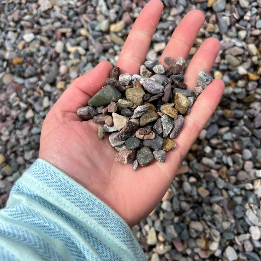 3/8" Pea Gravel Washed