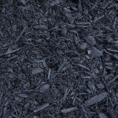 Premium Fine Grind Black Dyed Mulch