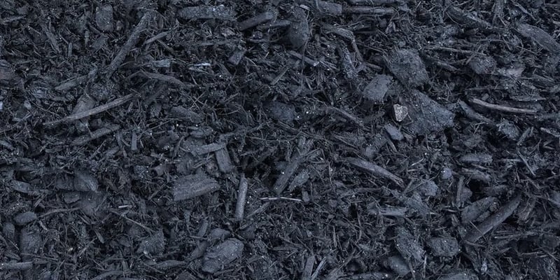 Premium Fine Grind Black Dyed Mulch