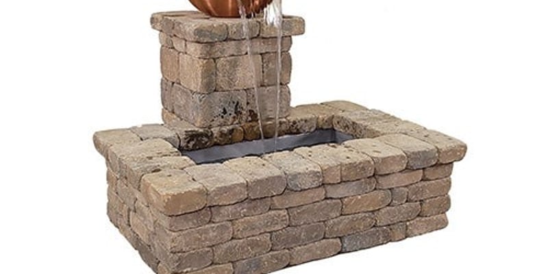 Niagara Copper Bowl Fountain Kit