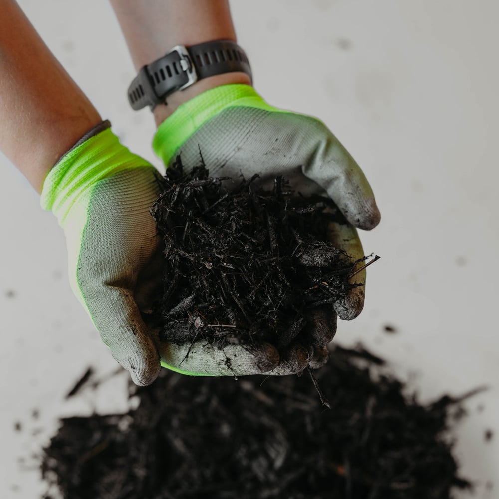 Black Mulch delivered