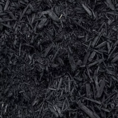Black Double Processed Mulch Image