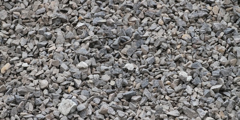 1 1/2" Crushed Trap Rock - Clean