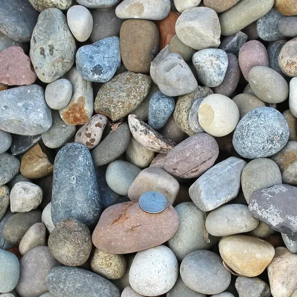 1-2" New England River Rock